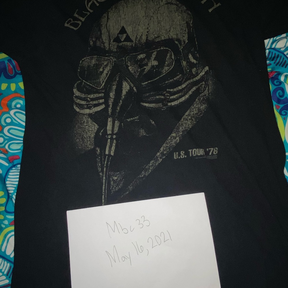 Vintage Black Sabbath ‘78 US Tour Official Size M